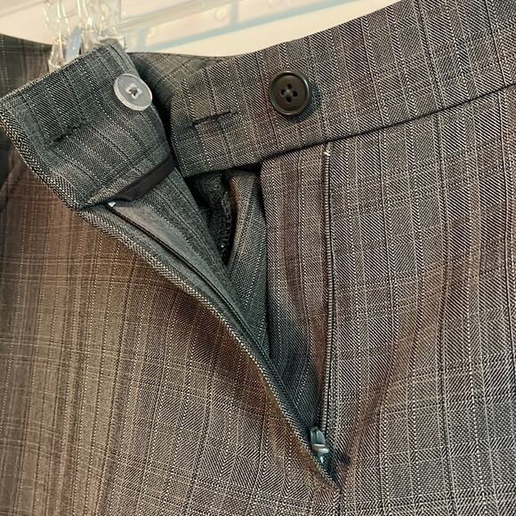 Larry Levine Charcoal Gray Trousers - Picture 4 of 8
